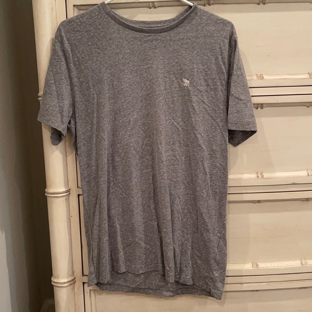 Abercrombie and Fitch gray short sleeve size XL